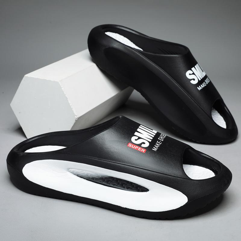 Men's Sandal Slippers New Summer Sneaker Slippers Men Thick Bottom Platform Slides Soft Eva Slippers Casual Beach Shoes