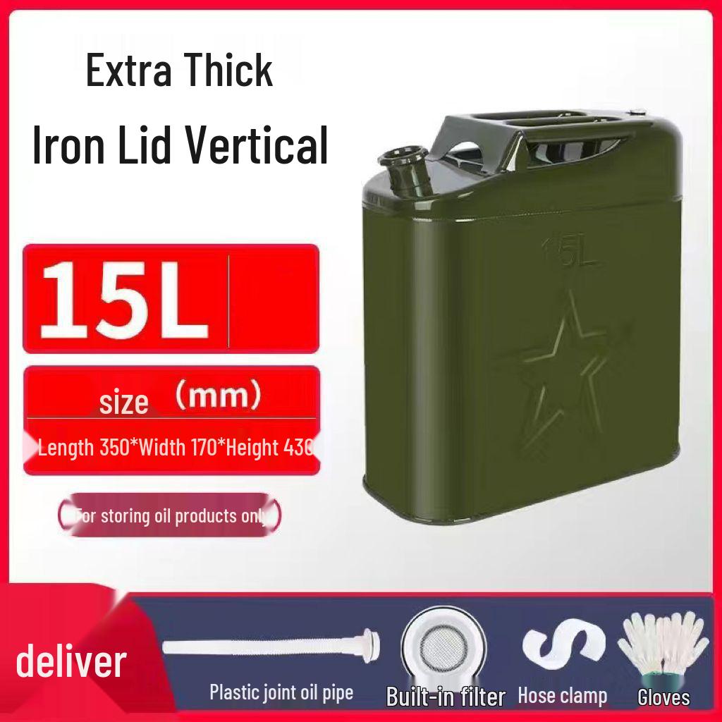 30L Explosion-Proof Portable Iron Fuel Can