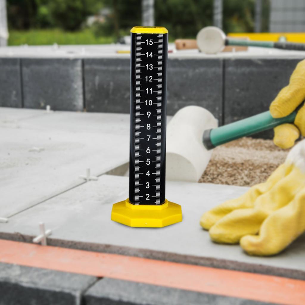 Leveling Ruler High Precision for Tile Laying Aluminum Alloy Measuring Tool Professional Masonry Trowel for Floor Alignment