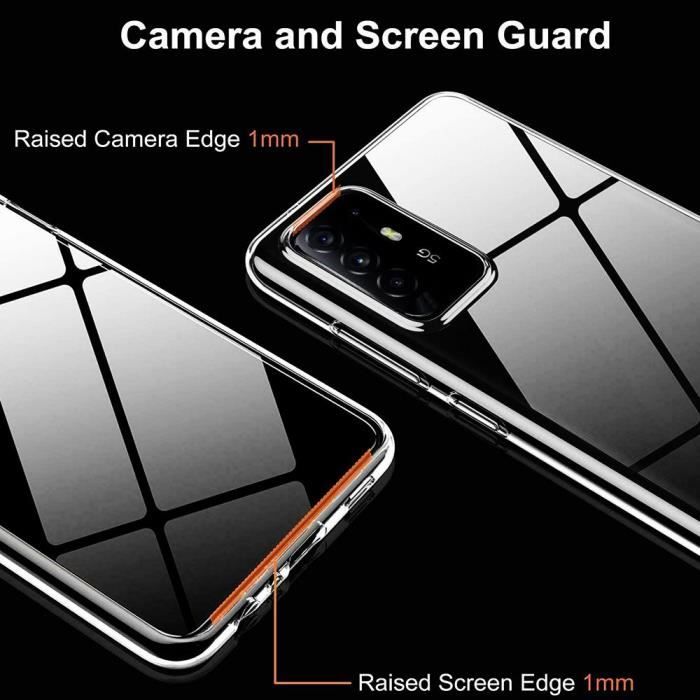 Coque de protection - VCOMP - Oppo A94 5G - UltraSlim - Transparent - Mini Stylet inclus