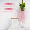 110cm Artificial Flower Vine Ivy Leaf Garland for Home Wall Plant Fake Wisteria Flower  Wedding Party Hotel Flower Arch Decor