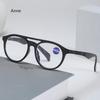 Fashion Finished Reading Glasses Women Anti Blue Light Presbyopic Glasses Vintage Black Small Frame Hyperopia Glasses +1.0 ~+4.0