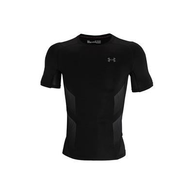 HeatGear Vent Short Sleeve Compression Fitness Shirt Men Tops Black 1362452-001