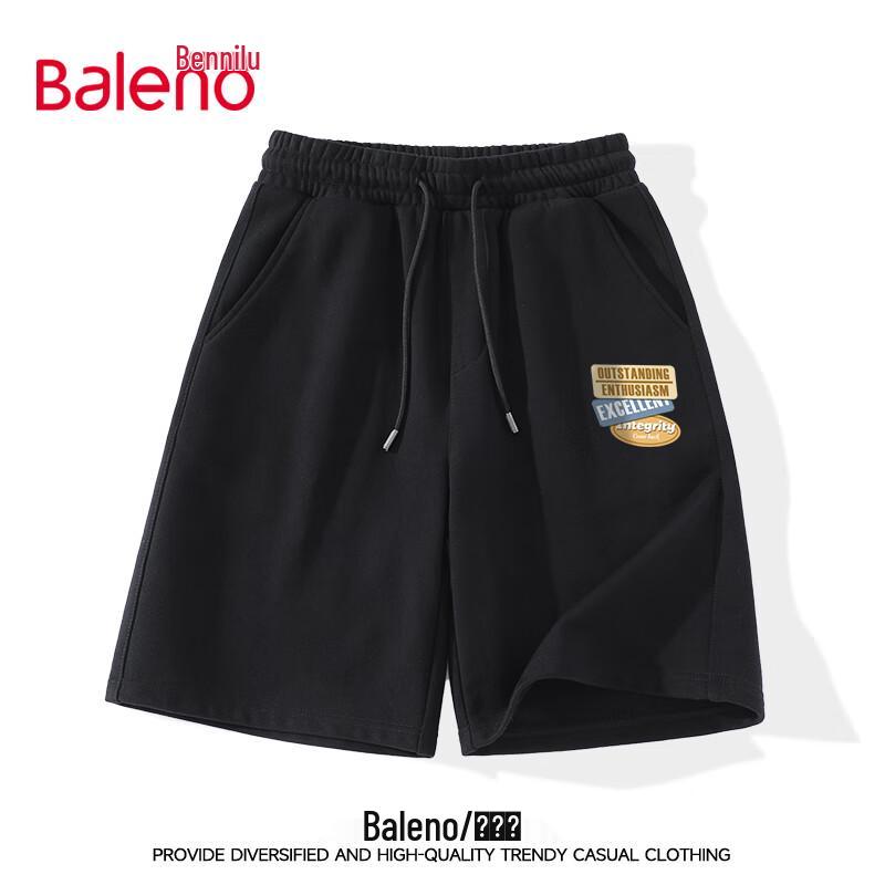 Baleno Men's Summer Loose Fit Cotton Shorts