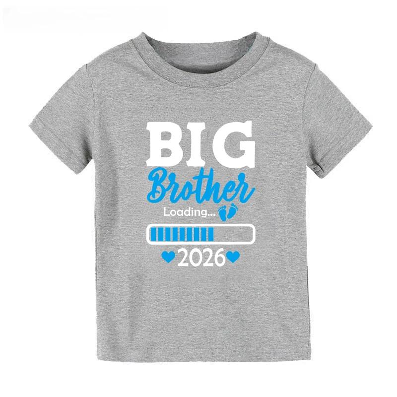 Promoted To Big Sister/Brother 2026 Matching Brother Sister Shirts Baby Announcement New Bro Sis Gift Matching Sibling Clothes