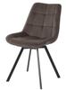 LUMO Upholstered Chair, Gray Fabric
