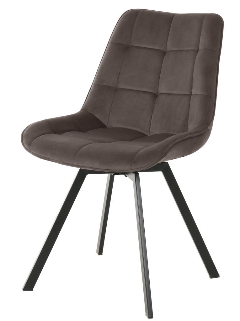 LUMO Upholstered Chair, Gray Fabric
