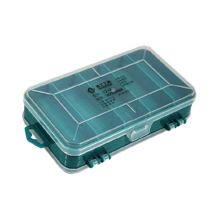 Двусторонний Прозрачный Пластиковый Контейнер-Органайзер для Косметики Большой Вместимости Держатель Кейс Дисплей Маленький