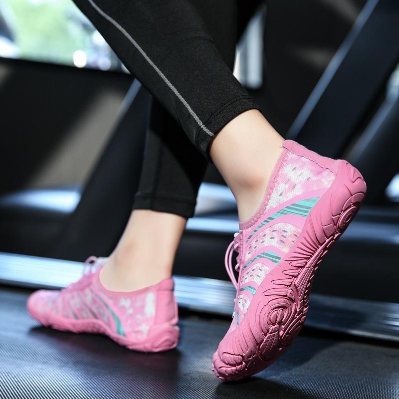 Sommer und Herbst neue Fünf-Finger-Schuhe Fitnessschuhe Herren- und Damen-Indoor-Tanz Yoga Springseil Leichte Streamschuhe