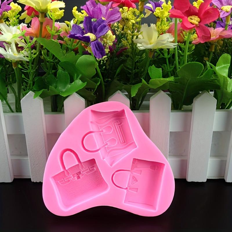 3-dutinová silikonová pečicí forma na zdobení dortů – výroba čokolády a fondánu, neelektrické silikonové formy na pečení Silikonová forma na čokoládu