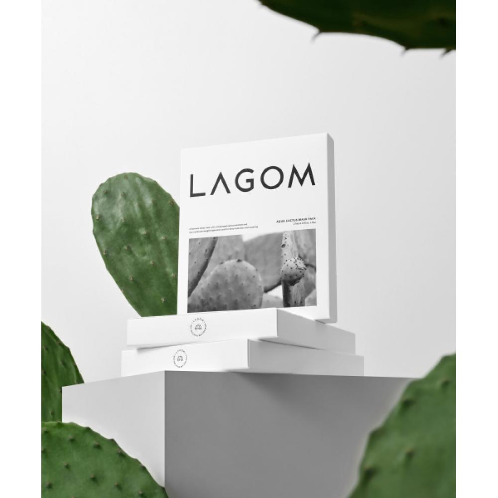 

Lagom [highly Concentrated Moisture] Aqua Cactus Mask Pack 5 Sheets NONE