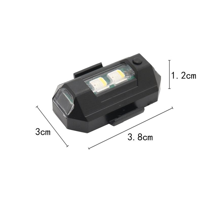 Seven-color Charging, Flashing Aircraft Lights, Drone Universal Wiring Free Night Lights, Motorcycle Model Airplanes, Car Warning Lights