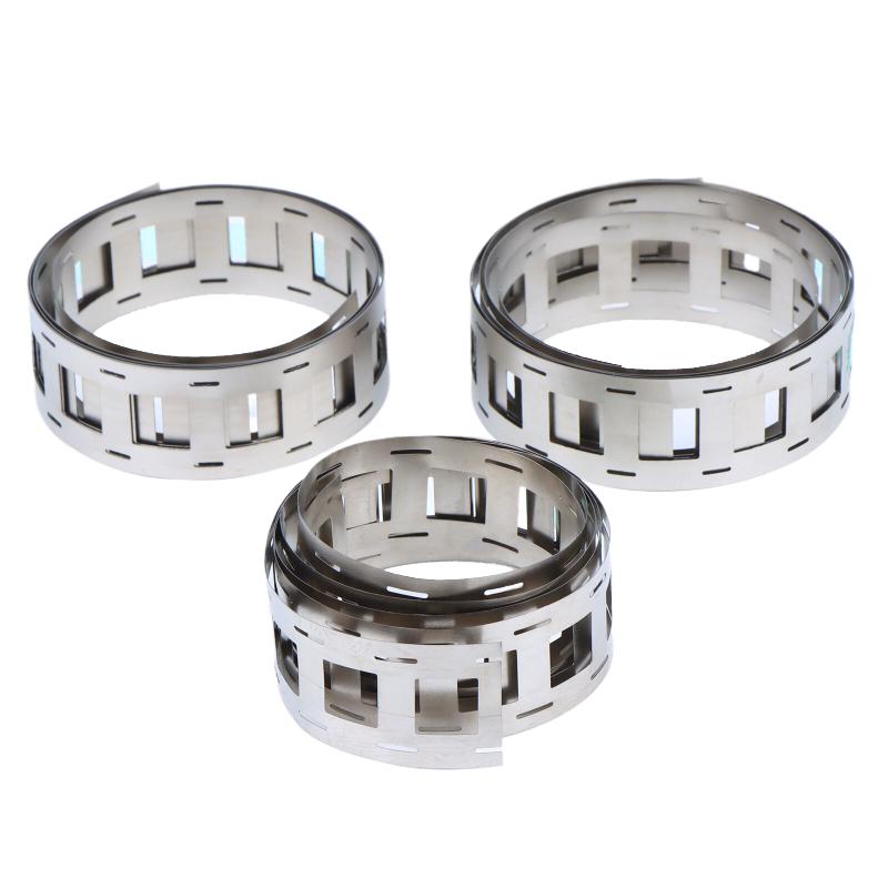1 Rolle Lithium-Batterie-Nickelstreifen 1 Meter 0,15*20,2 mm 2P Vernickelter Stahlstreifen für 18650-Akkupack-Punktschweißen