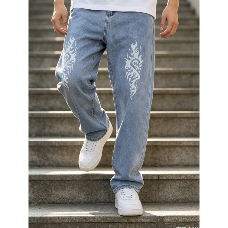 2026 Loose High-Waisted Wide Leg Denim