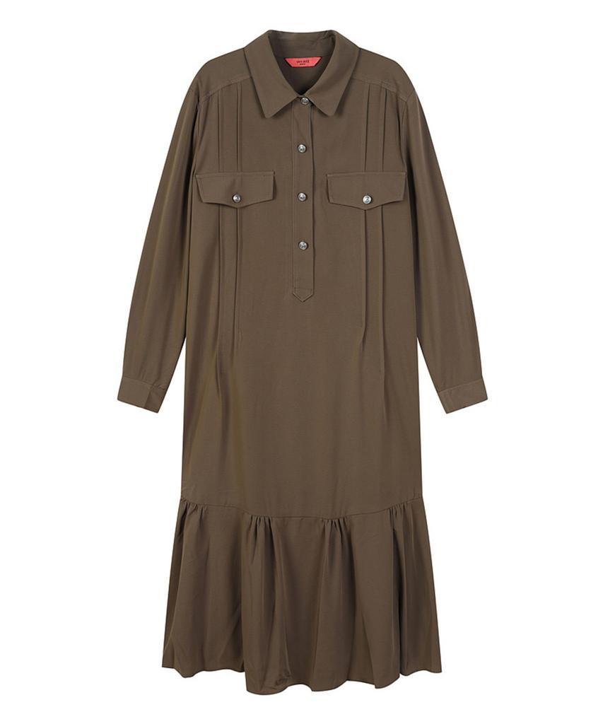 VANAKE Belted Collar Dress_Vb3Yopud02A