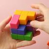 NEW 3D Wooden Soma Cube Toys Children Early Educational Building Block Montessori Puzzle Games Toys Brain Storm Game Sensory Toy