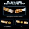Upgraded Version Gravity Sensing Lightsaber 2 In 7-color Metal Laser Sword Rechargeable Toy Party Glow Swords Txqsaber