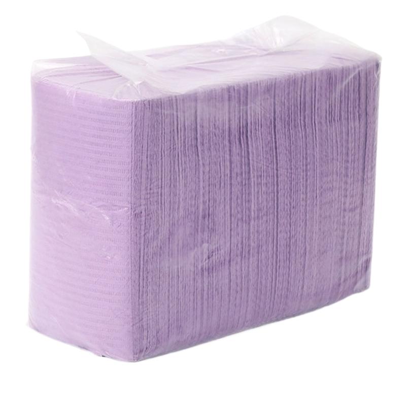 125pcs Disposable Nail Art Table Mat Waterproof Beauty Paper Sheets Salon Pad for Home and Personal Use