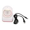 Bar  Scanner USB 2D 1D Omnidirectional Sensing 617nm Red LED Desktop Label Reader for Phone Computer Screens