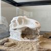 Realistic Reptile Hideout Lifelike Reptile Cave Fish Hollow Shelter  Home Decoration