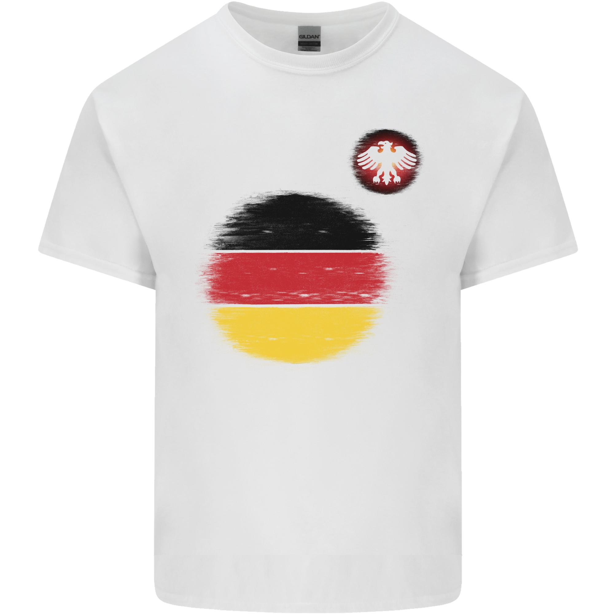 GerUnisex Football Flag Soccer Unisexs Light Cotton TShirt S