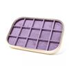 Bracelet Jewelry Display Tray Rings Earrings Organizer Pallet Jewellery Counter Showcase Salver Necklace Ornament Storage Case