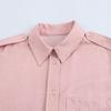 2025 Spring Women's Classic Lapel Pocket Long-Sleeve Shirt