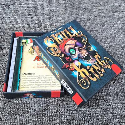 Kull King Skeleton King Ultimate Pirate Trick Game Party Board Game Cover Asset Creator Cards