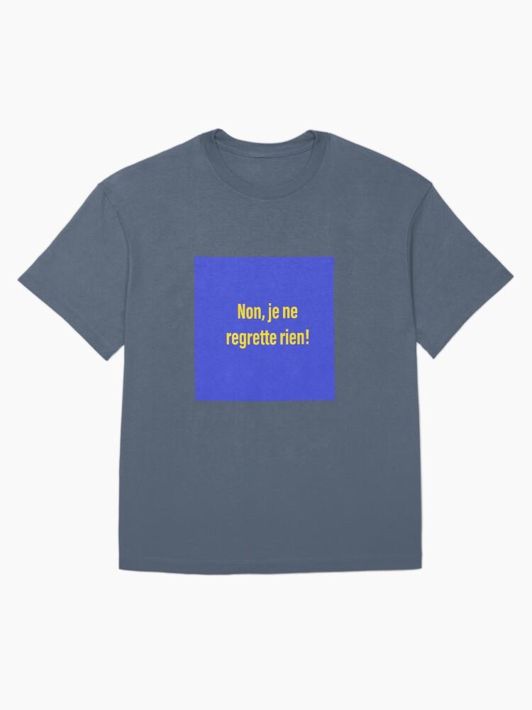 édith Piaf No regrets Oversized T-Shirt