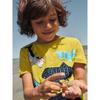 Children's Luminous Shark 26 Summer New Short-Sleeve Boys' Baby T-Shirt Pure Cotton Toddler Half-Sleeve Tee 8