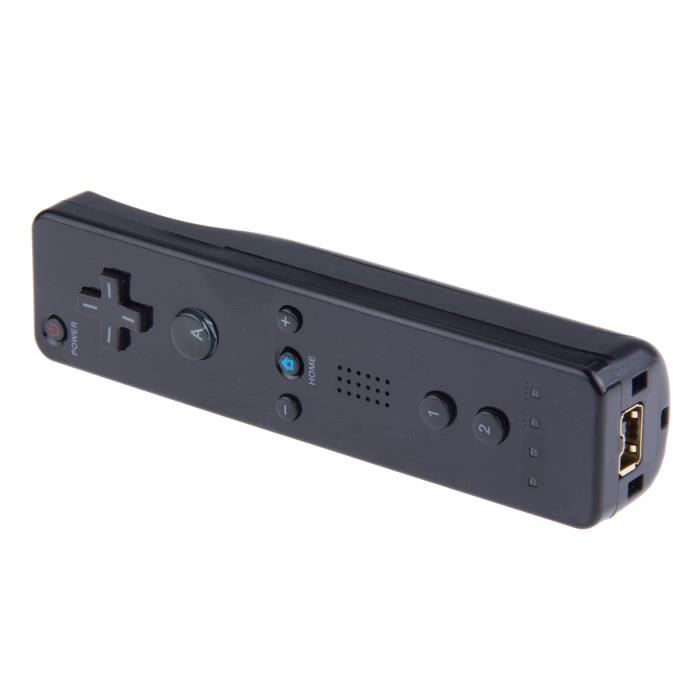 Manette de jeu - Nintendo - 2 in 1 Manette Motion Plus - Noir - Sans fil - Housse incluse