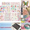 Children's Gem Crystal Sticker Set - Creative Acrylic Diamond Decoration & Kindergarten Reward Stickers