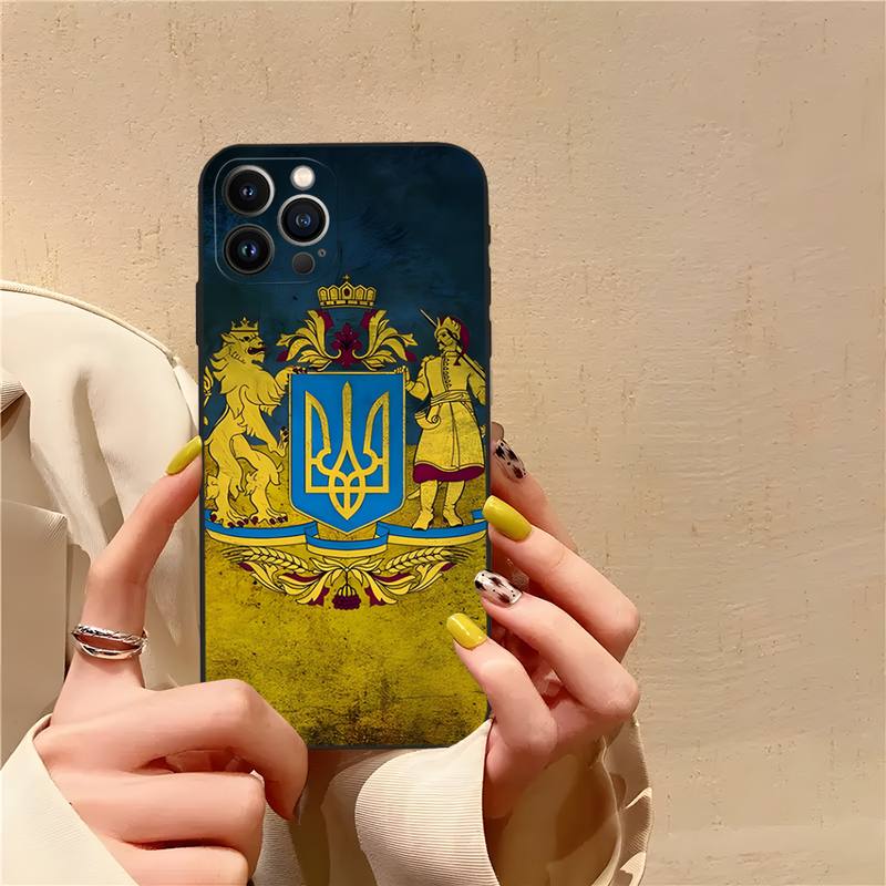 

Чохол для телефона з прапором України для IPhone 12 Pro 11 13 Max Mini 6 6s 7 8 Xs X Xr Plus SE2020 TPU Fundas Shell Cover iphone 7 plus