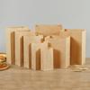 Oil-Proof Kraft Paper Cosmetic Storage Bag - Waterproof Lipstick & Desktop Organizer.