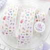 200cm/Roll INS Cartoon Masking Tapes Daily Life Decorative Label Stickers for Journal Scrapbooking Diary Album Stationery Tape