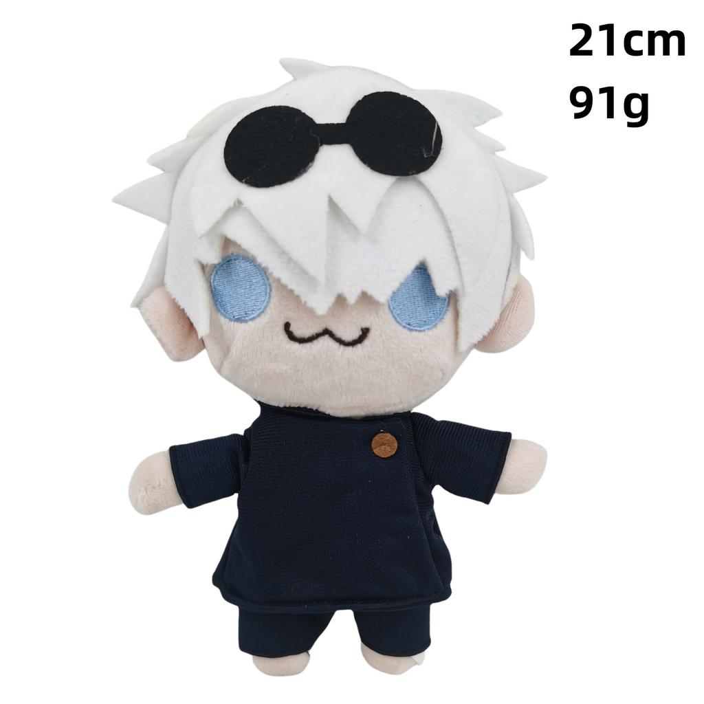 Jujutsu Kaisen Gojo Satoru Plush Doll Stuffed Toy 21cm Anime Manga Character Soft Cuddly Gift for Kids