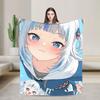Sameko Saba Blanket Super Soft Street Trend Plush Throw Blanket For Couch Bed Travel Office Flannel Bedspread Bed Cover