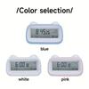 Modern LED Cat Alarm Clock with Silent Mode, Digital Display for Time, Date,Temperature Cartoon Cat Design,Battery Operated AAA,Ideal for Home Decor,
