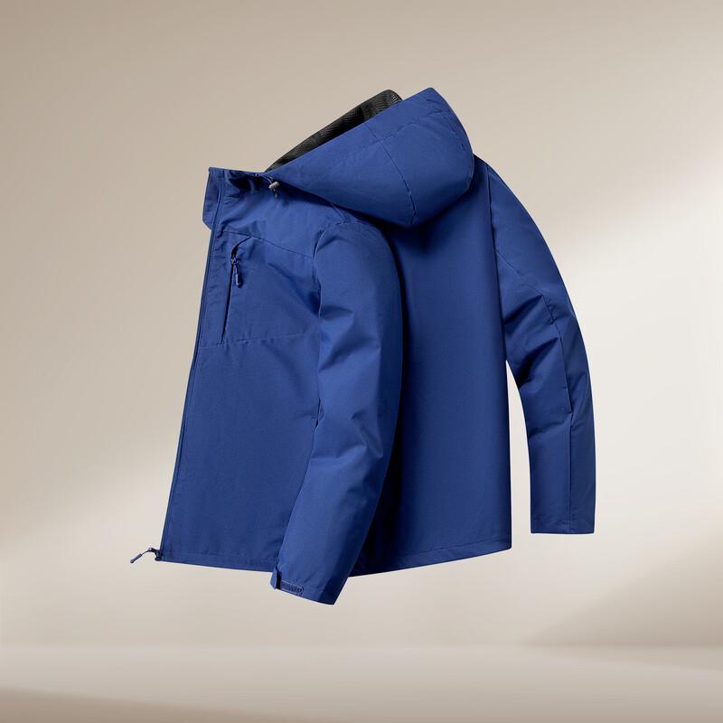 Men's Business Casual Hooded Jacket