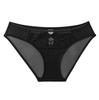 French sexy lace panties mesh embroidered bow ultra-thin briefs for women breathable mid-waist panties for women