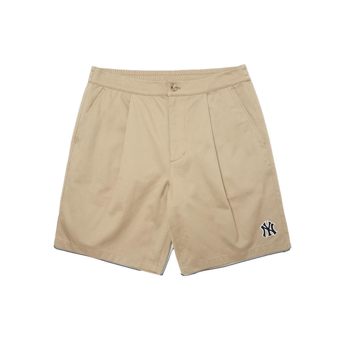 MLB BASIC BERMUDA SS22 Shorts Unisex Beige 3ASM60323-50BGS M