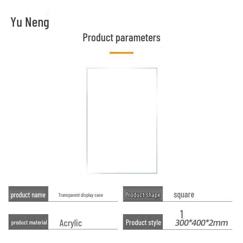 Clear Square Acrylic Sheet