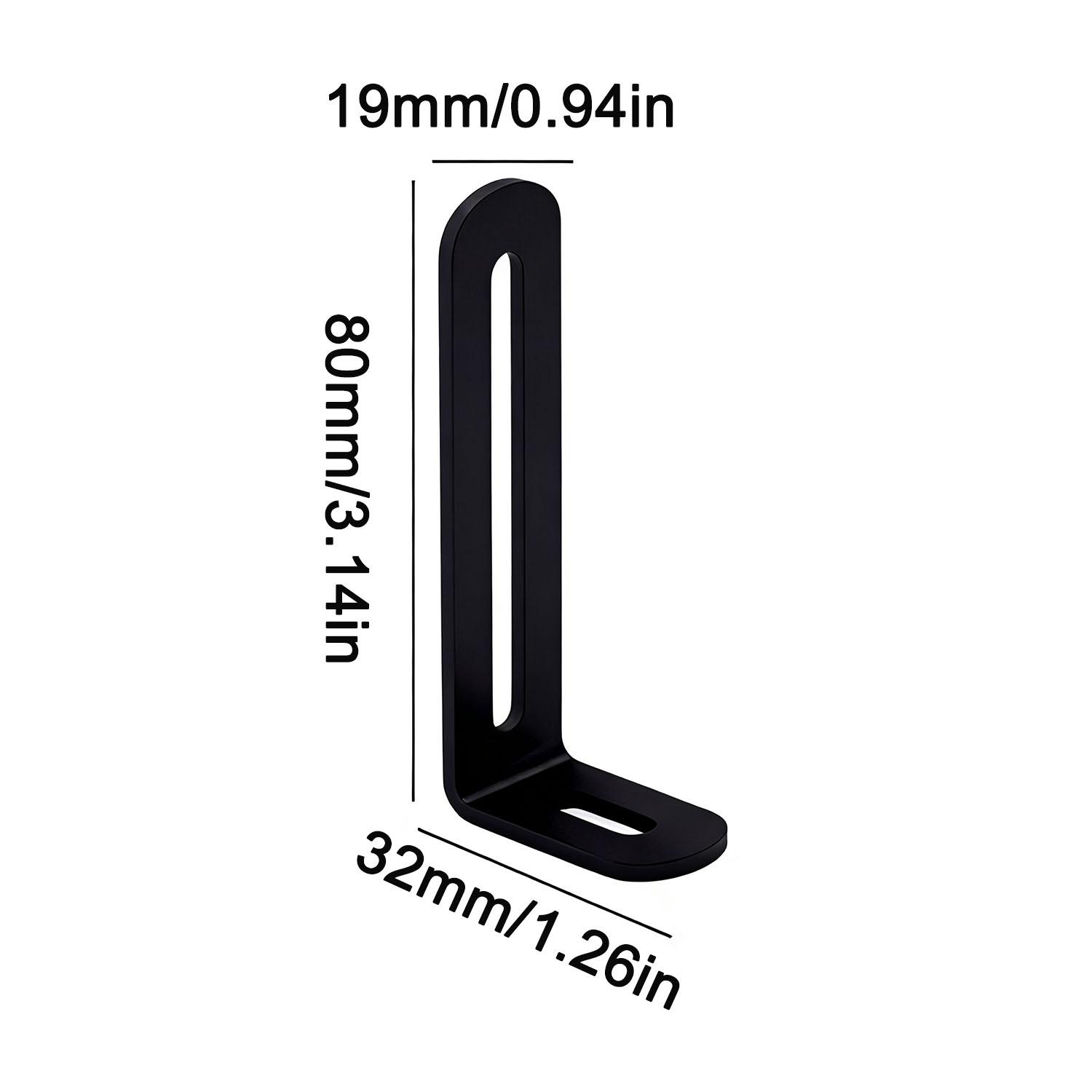 

2Pcs Stainles Steel Right Angle Brackets, 90 Degree Adjustable Angle Code for Sheet Metal Equipment&Furniture Reinforcement
