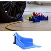 Car Hose Guide Hose Guide Car Wheel Rolling System Tool Preventing Stucking & Snagging Under Tires for Car, Blue