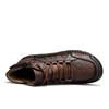 Mens Handmade Boots Pattern Leather Comfy Soft Sock Ankle Boots Autumn /Winter Men Boots Men Winter Boots