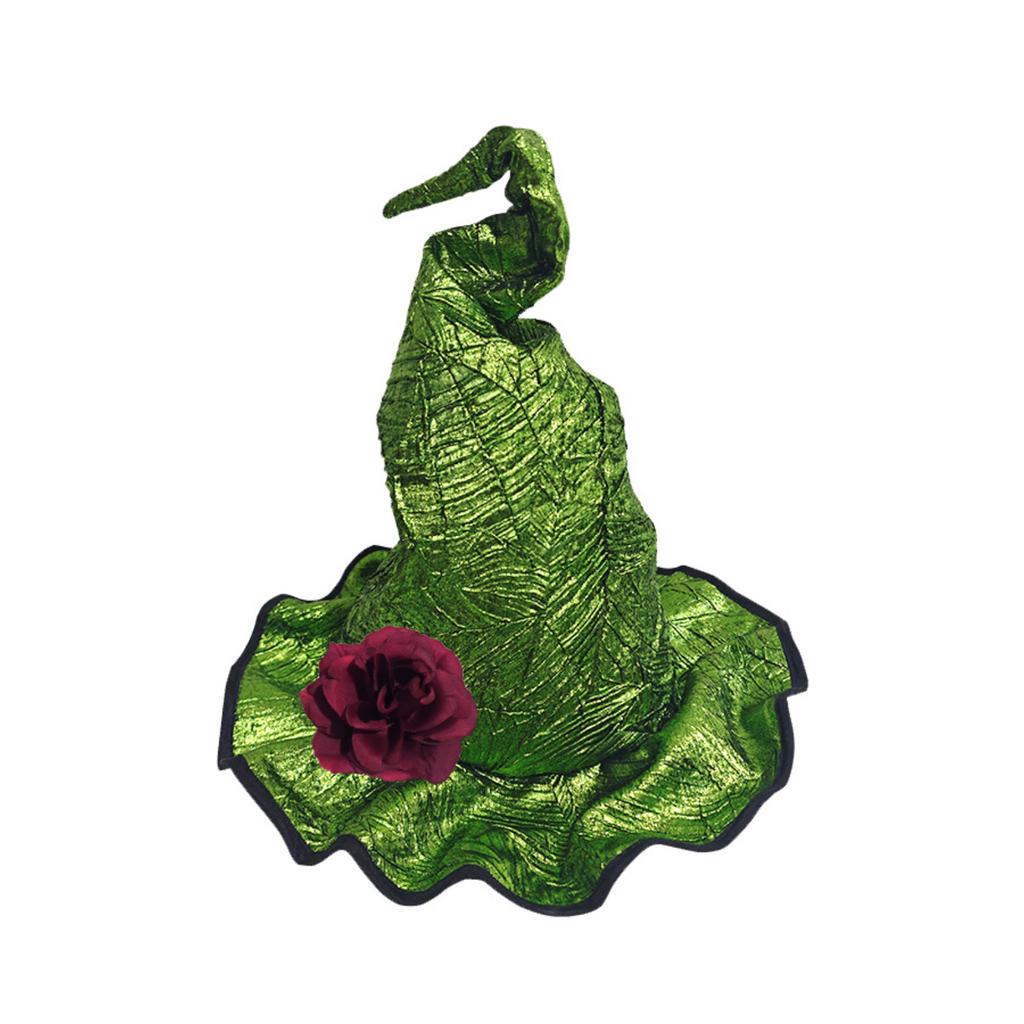 Halloween Witch Hat Twistable Transformable Fashion Party Costume Hat for Women