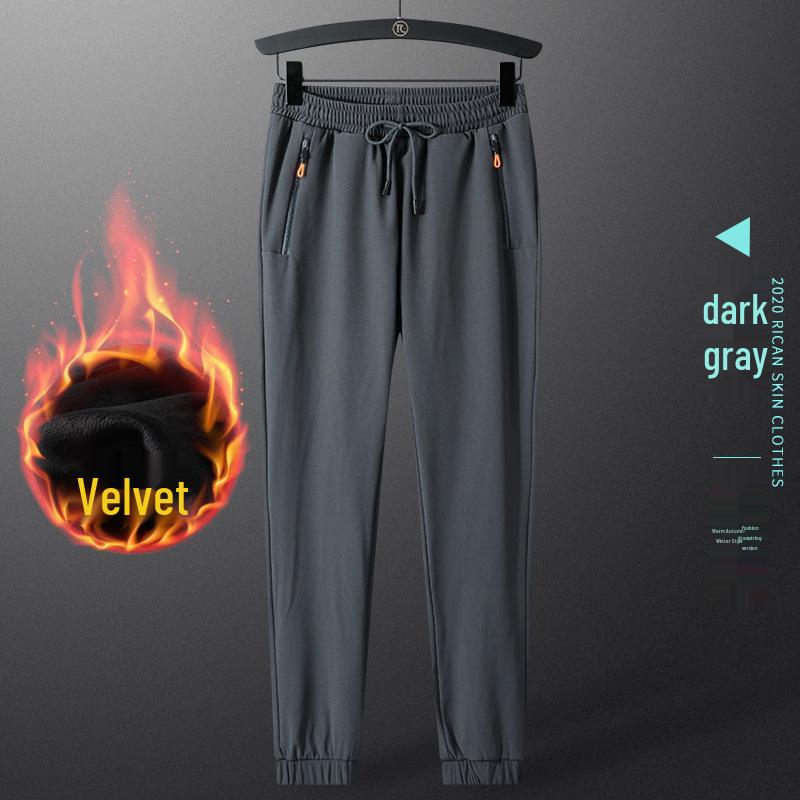 

Унісекс Зимові Вітрозахисні Водонепроникні Штани Софтшелл на Флісовій Підкладці для Піших Походів та Лижного Спорту 4XL