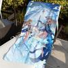 Fleurdelys Cartethyia Wuthering Waves Towel Sports Quick Dry Travel Camping Gear Sandproof Soft Light Large Beach Towel