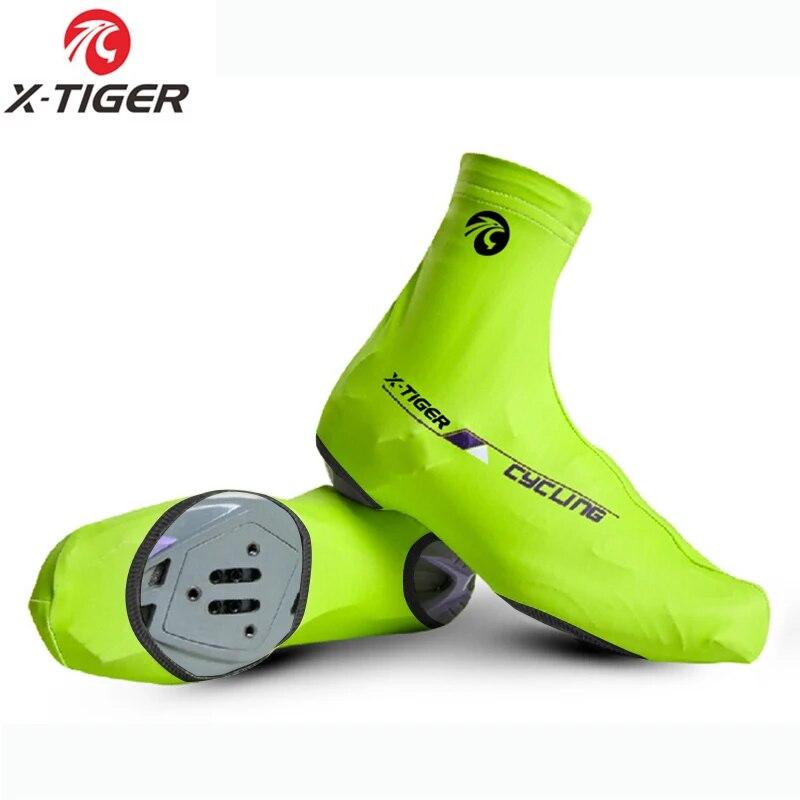 X-TIGER Professional MTB Cycling Shoe Cover Quick Dry 100% Lycra Men Sports Sneaker Racing Bike Cycling Overshoes Shoe Covers