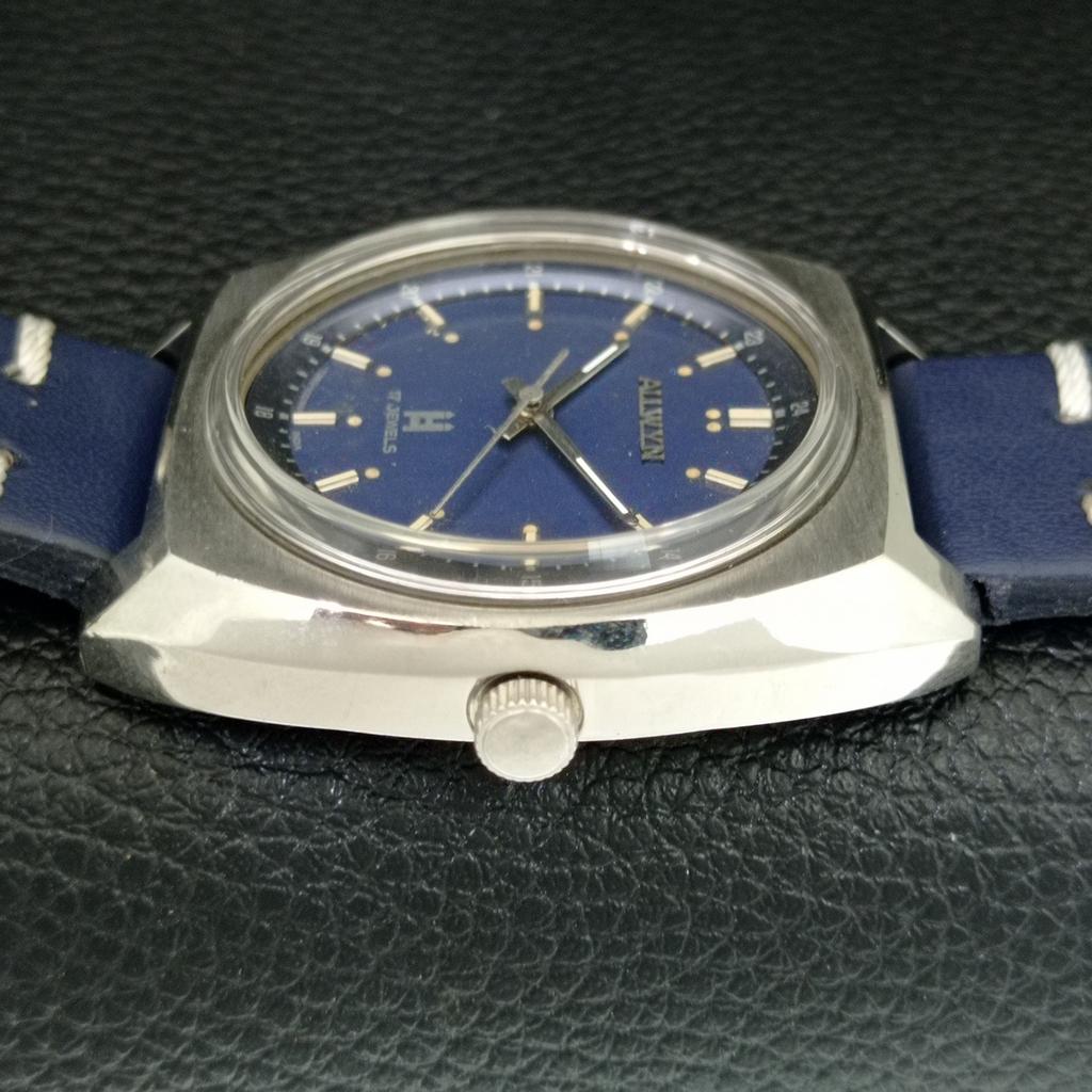 ALLWYN 6300A RUČNÍ NÁTAH INDIE PÁNSKÉ VINTAGE ORIGINÁLNÍ ČÍSELNÍK HODINKY a706237-1